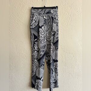 Kaos Monochrome Patterned Pants